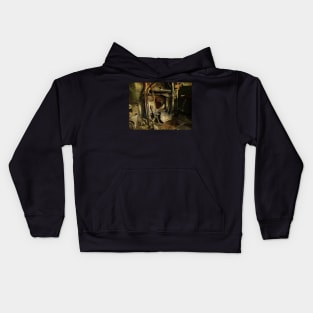 Steam Engine Furnace Kids Hoodie